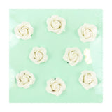 HU360 PME White Sugar Roses 32mm (Pack of 8)