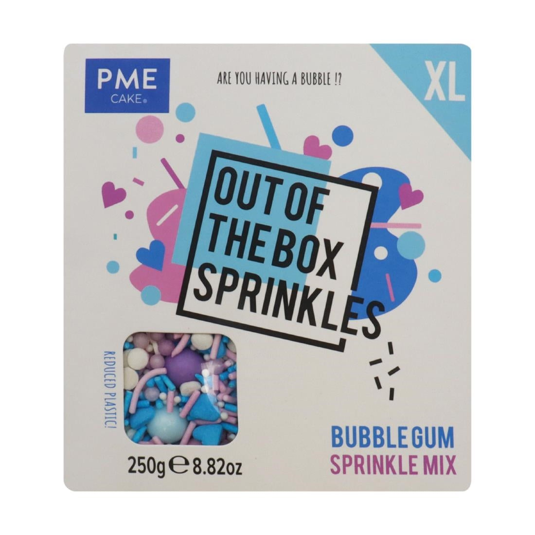 HU365 PME XL Out of the Box Sprinkle Mix Bubble Gum 250g