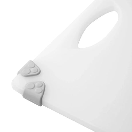 HW008 - Hygiplas Commercial Grip Chopping Board White 458x306mm