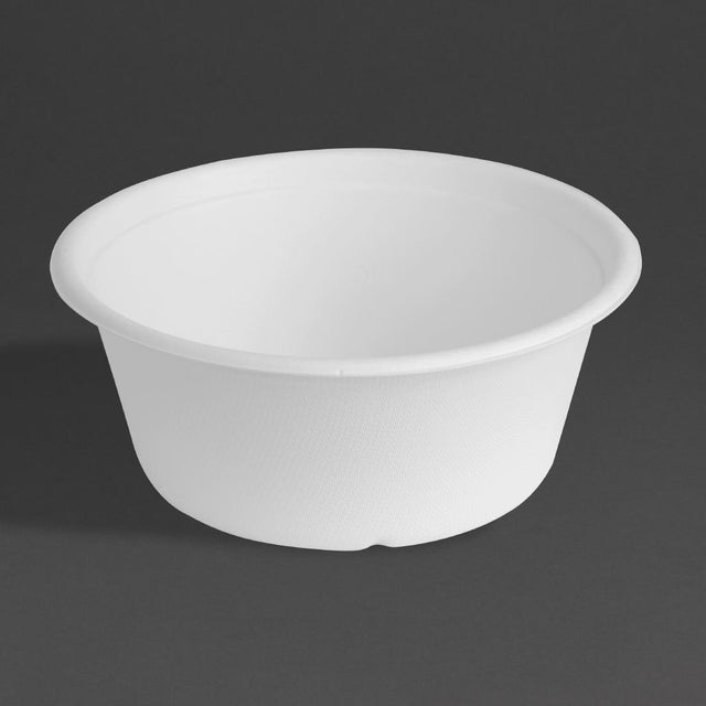 HW023 Fiesta Compostable Bagasse Bowl Base 750ml (Pack of 50)