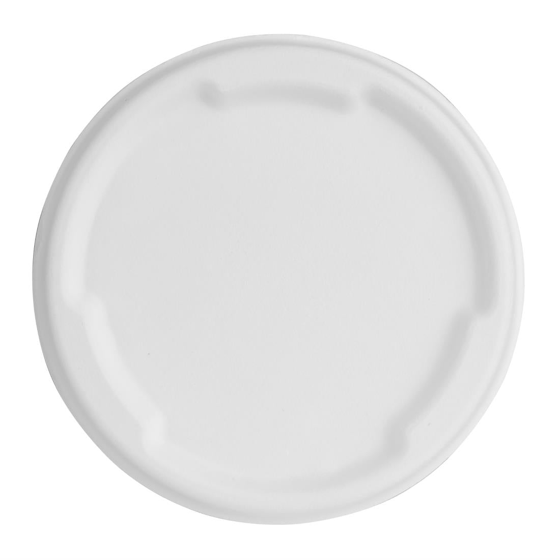 HW025 Fiesta Compostable Bagasse Lids for 400/500ml Bowl Bases (Pack of 50)