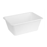 HW036 Fiesta Compostable Bagasse Food Container Bases 1000ml (Pack of 100)