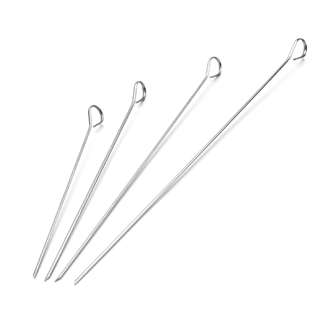 HW046 De Buyer Stainless Steel Skewers 250mm (Pack of 10)