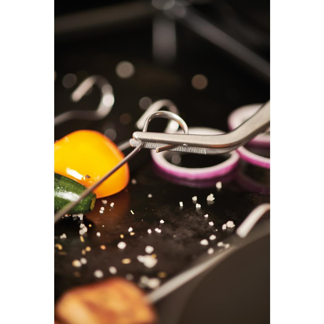 HW046 De Buyer Stainless Steel Skewers 250mm (Pack of 10)