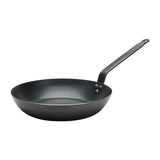 HW065 De Buyer Outdoor Blue Steel Round Frying Pan 280mm