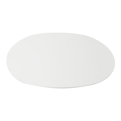 HW084 Fiesta Recyclable Lid for 500ml Oval Foil Containers (200 Pack)