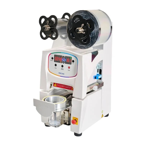 HW097 Blue Ice Cup Sealing Machine TS01