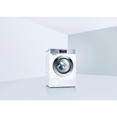 HW120 Miele Little Giant Washing Machine White 8kg with Gravity Drain 5.5kW Single Phase PWM908