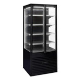 HW179 Roller Grill Self Serve Refrigerated Display Cabinet Black SSC800 - JD Catering Equipments Ltd