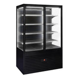HW181 Roller Grill Self Serve Refrigerated Display Cabinet Black SSC1200 - JD Catering Equipments Ltd