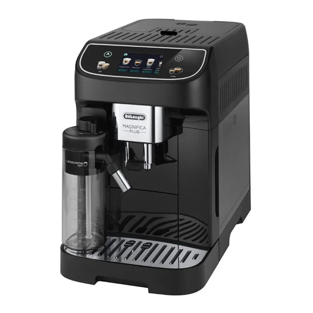 HW186 De'Longhi Magnifica Plus Bean to Cup Coffee Machine, ECAM320.60.B - Black