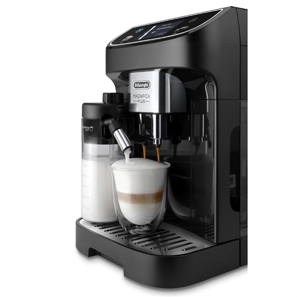 HW186 De'Longhi Magnifica Plus Bean to Cup Coffee Machine, ECAM320.60.B - Black