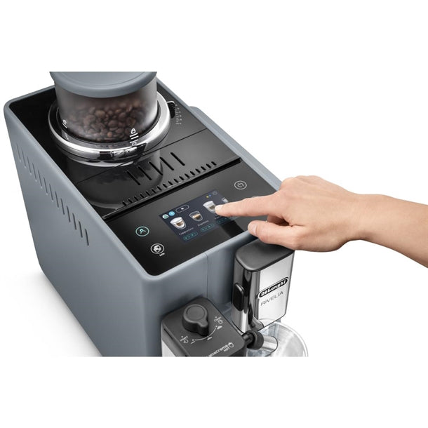 HW188 De'Longhi Rivelia Bean to Cup Coffee Machine Grey