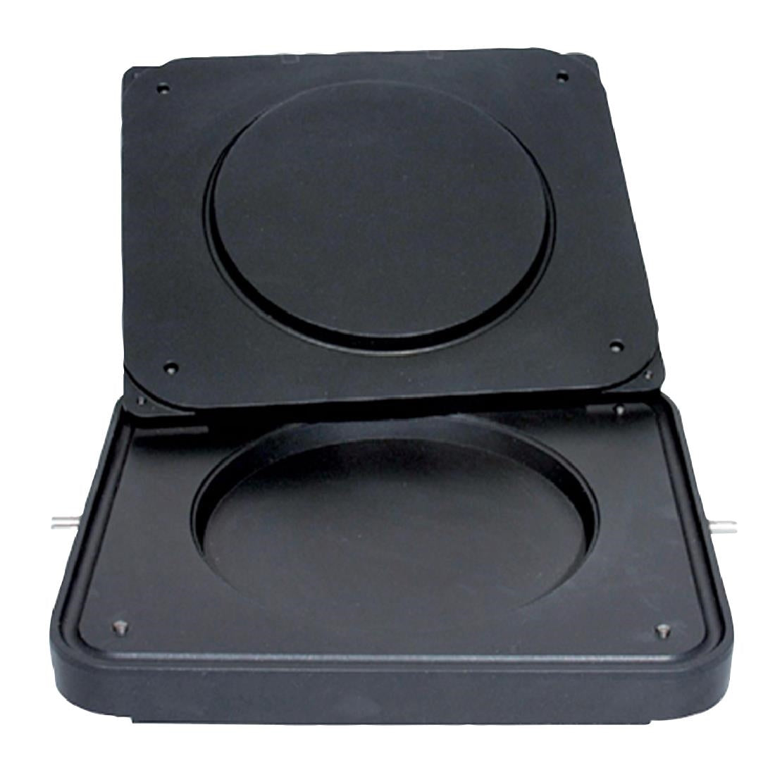 HW227 Cook-Matic Plates Big Round Festooned Removable Plates 1