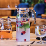 HW273 Arcoroc Spring Jugs with Glass Lid 1Ltr (Pack of 6)