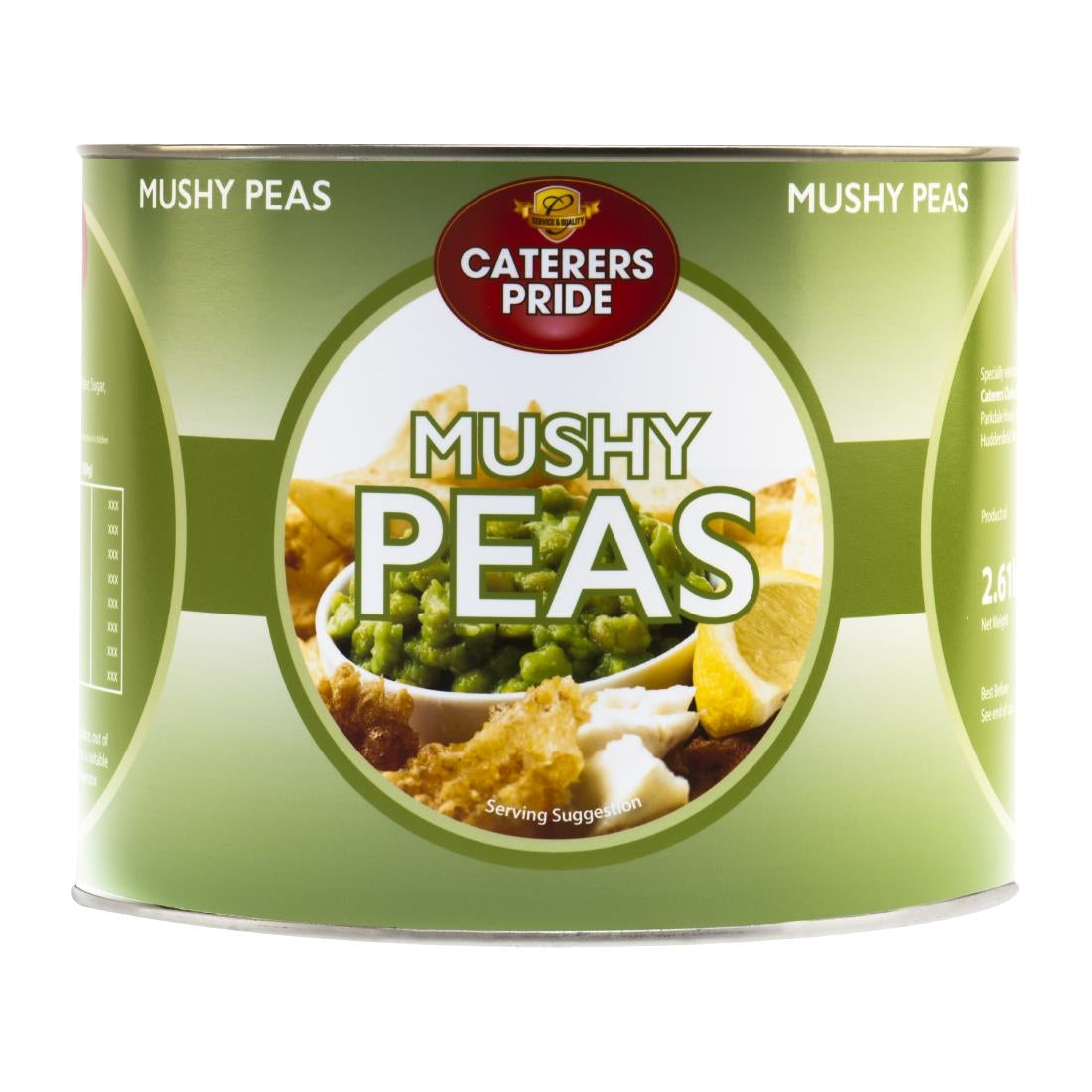 HW309 Caterers Pride Mushy Peas 2.61kg