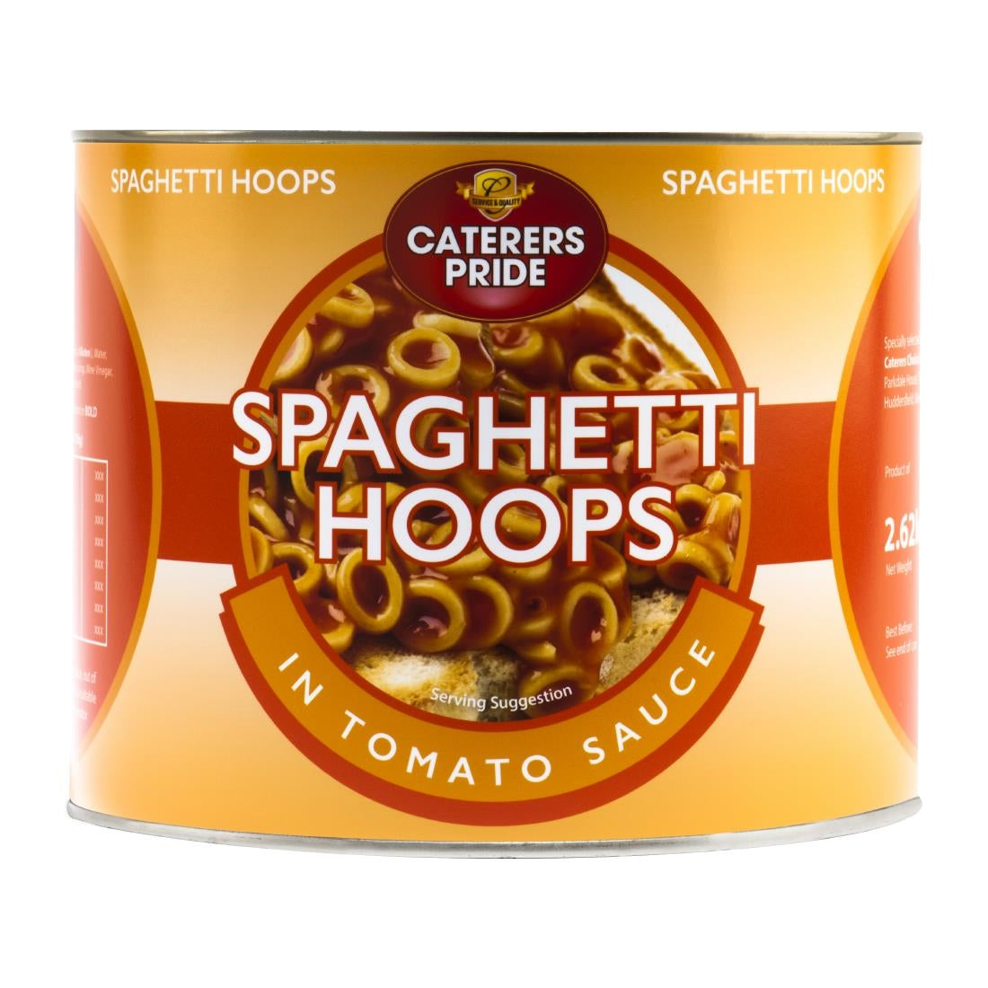 HW311 Caterers Pride Spaghetti Hoops 2.58kg