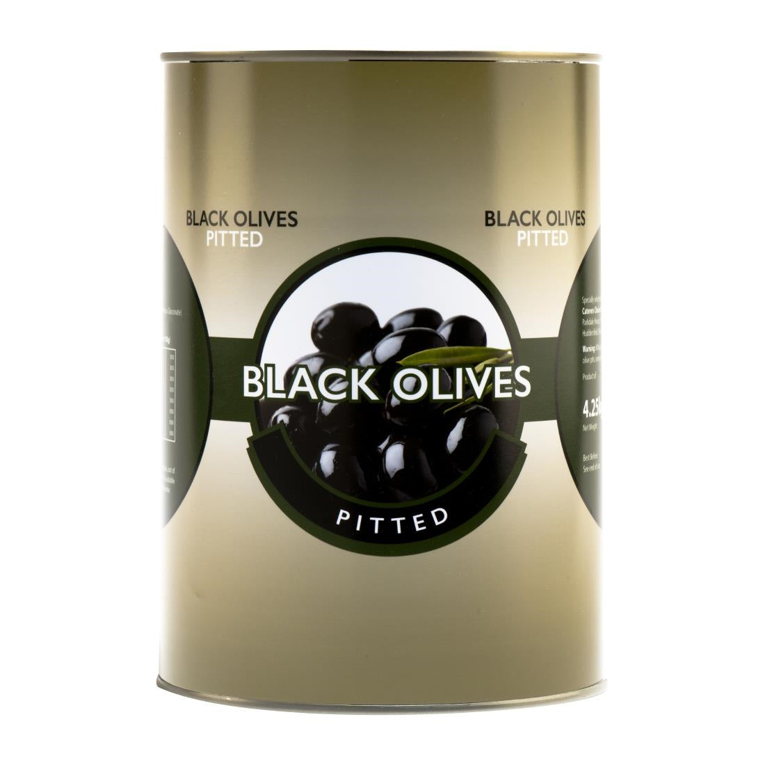 HW329 Caterers Pride Black Pitted Olives 4.25kg