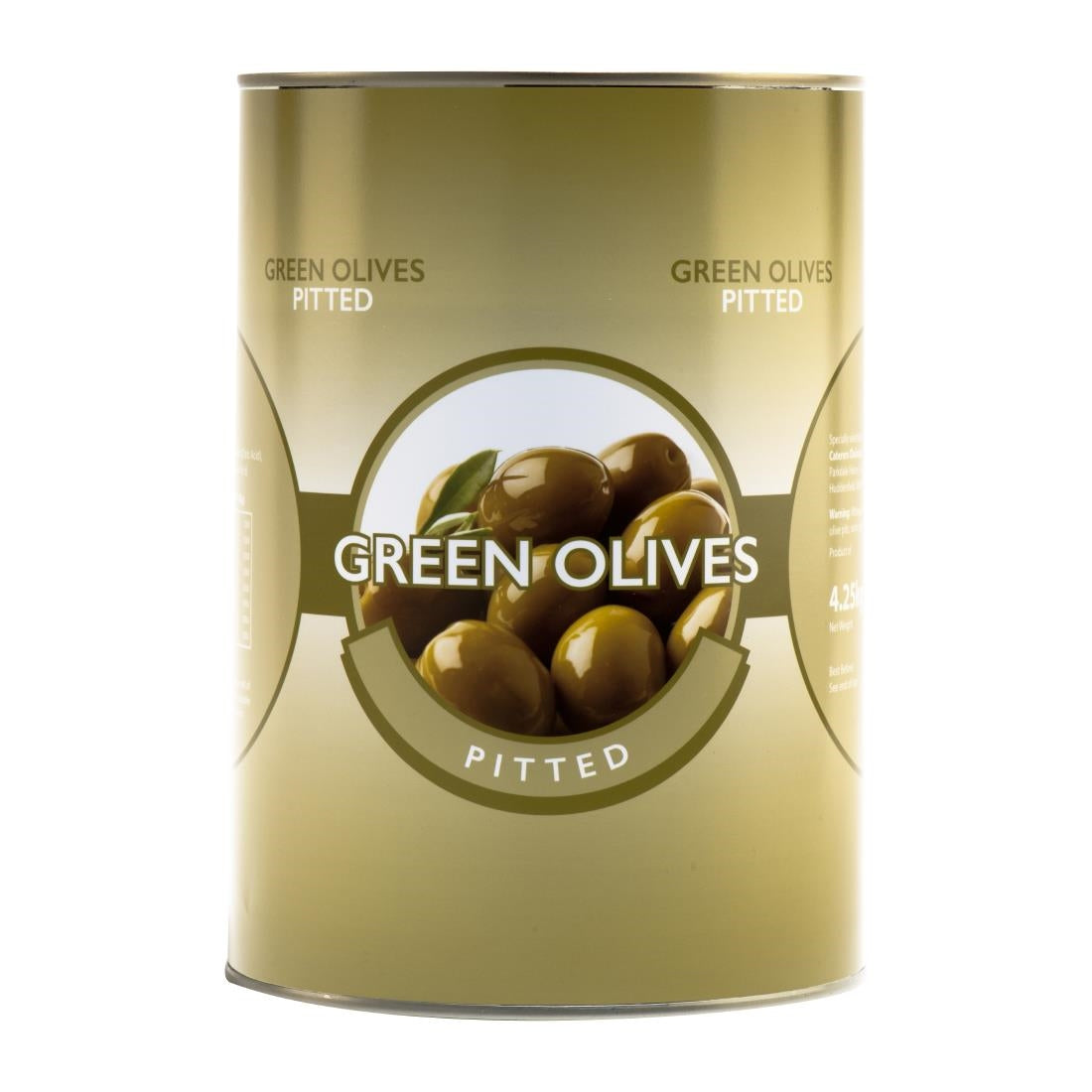 HW330 Caterers Pride Green Pitted Olives 4.25kg