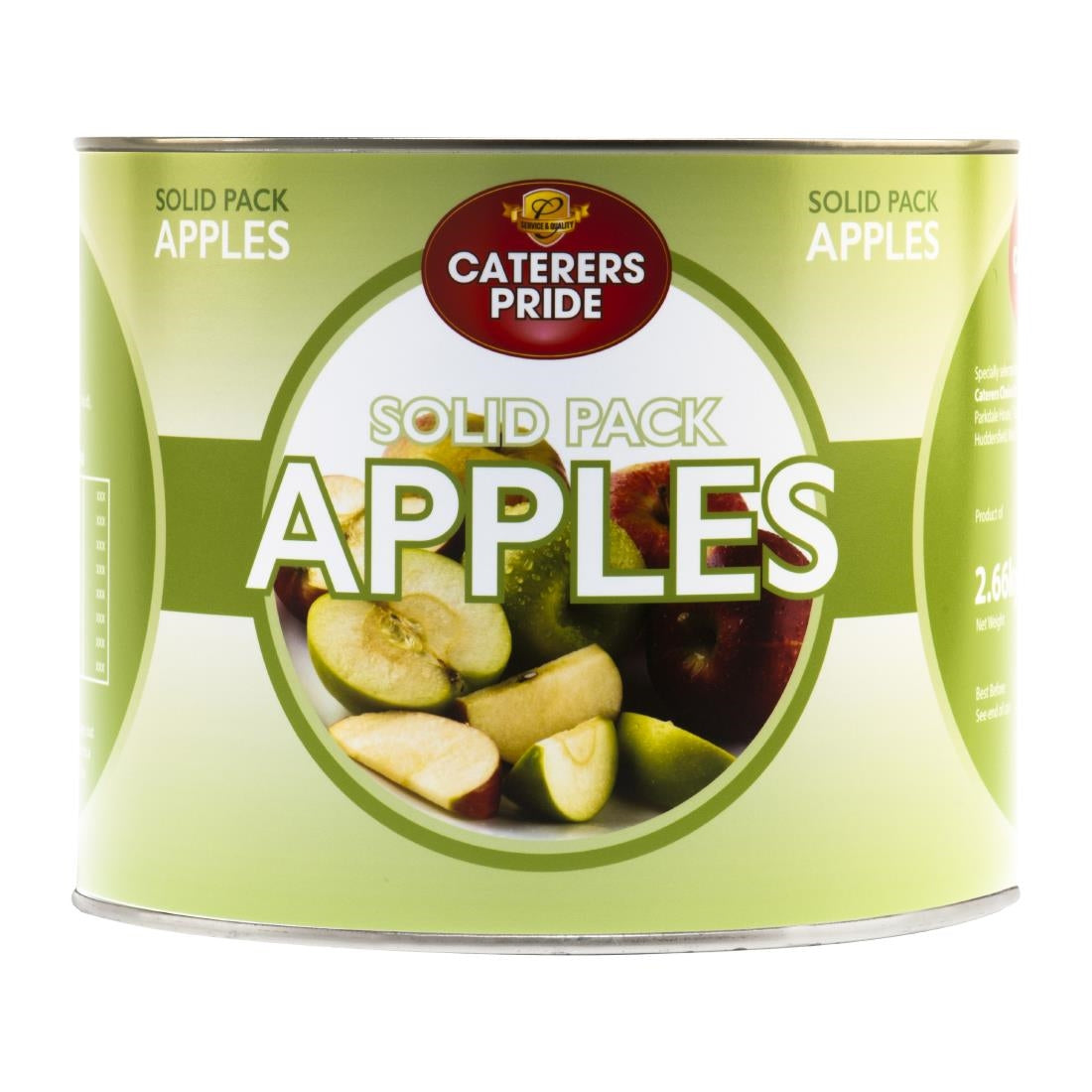 HW335 Caterers Pride Solid Pack Apples 2.6kg