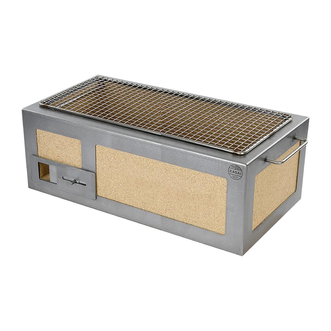 HW410 Kasai Medium Long Konro Grill 50/50 Plancha Edition SVT-16204