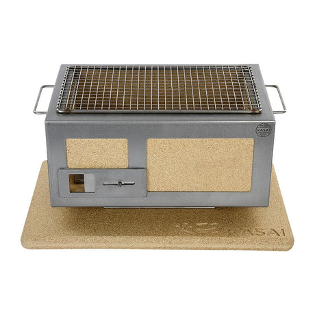 HW413 Kasai Little Konro Grill with Stainless Steel Frame SVT-16025