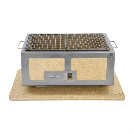 HW414 Kasai Medium Wide Konro Grill with Stainless Steel Frame SVT-16026