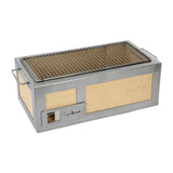 HW415 Kasai Medium Long Konro Grill with Stainless Steel Frame SVT-16131