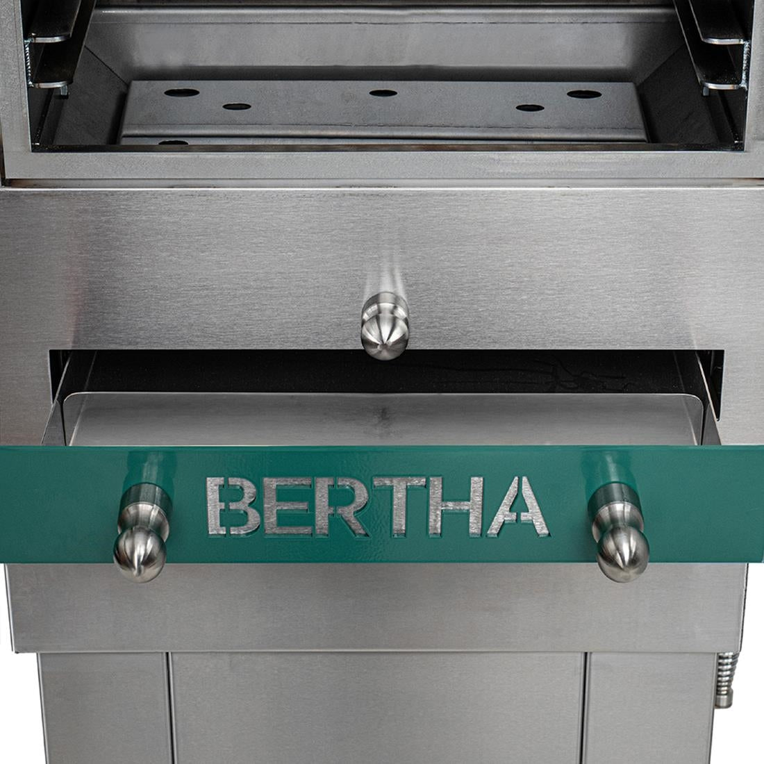 HW471 Bertha Professional Inflorescence Charcoal Oven BER-16013 Fern Green