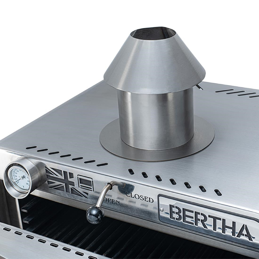 HW480 Bertha Professional X+ Charcoal Oven BER-16002