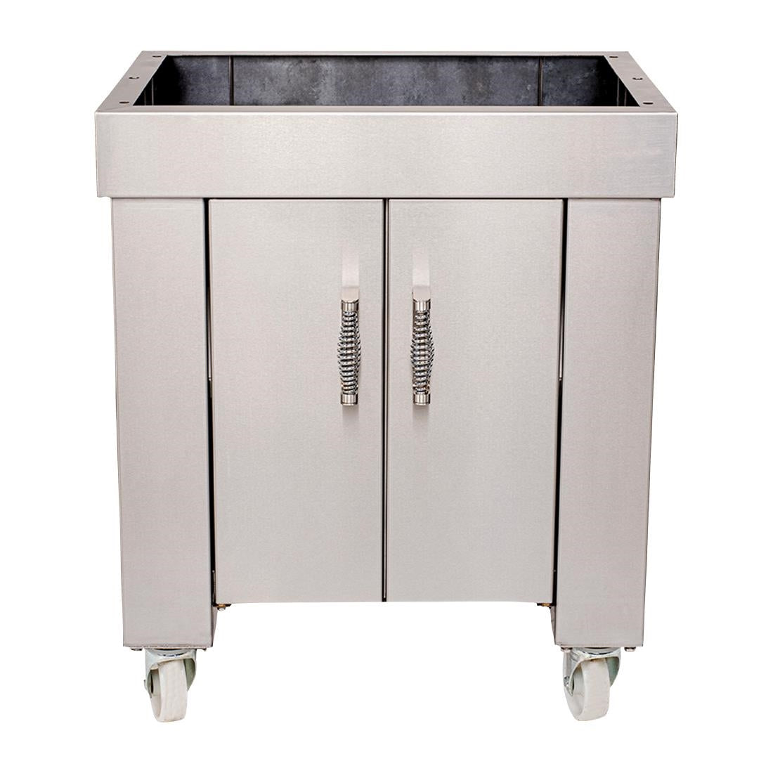 HW481 Bertha X & X+ Stand with Doors for Charcoal Oven BER-16003