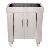 HW481 Bertha X & X+ Stand with Doors for Charcoal Oven BER-16003