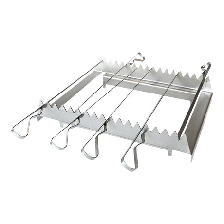 HW485 Bertha Skewer Rack with 6 Skewers for Bertha Original & Inflorescence Ovens BER-16006