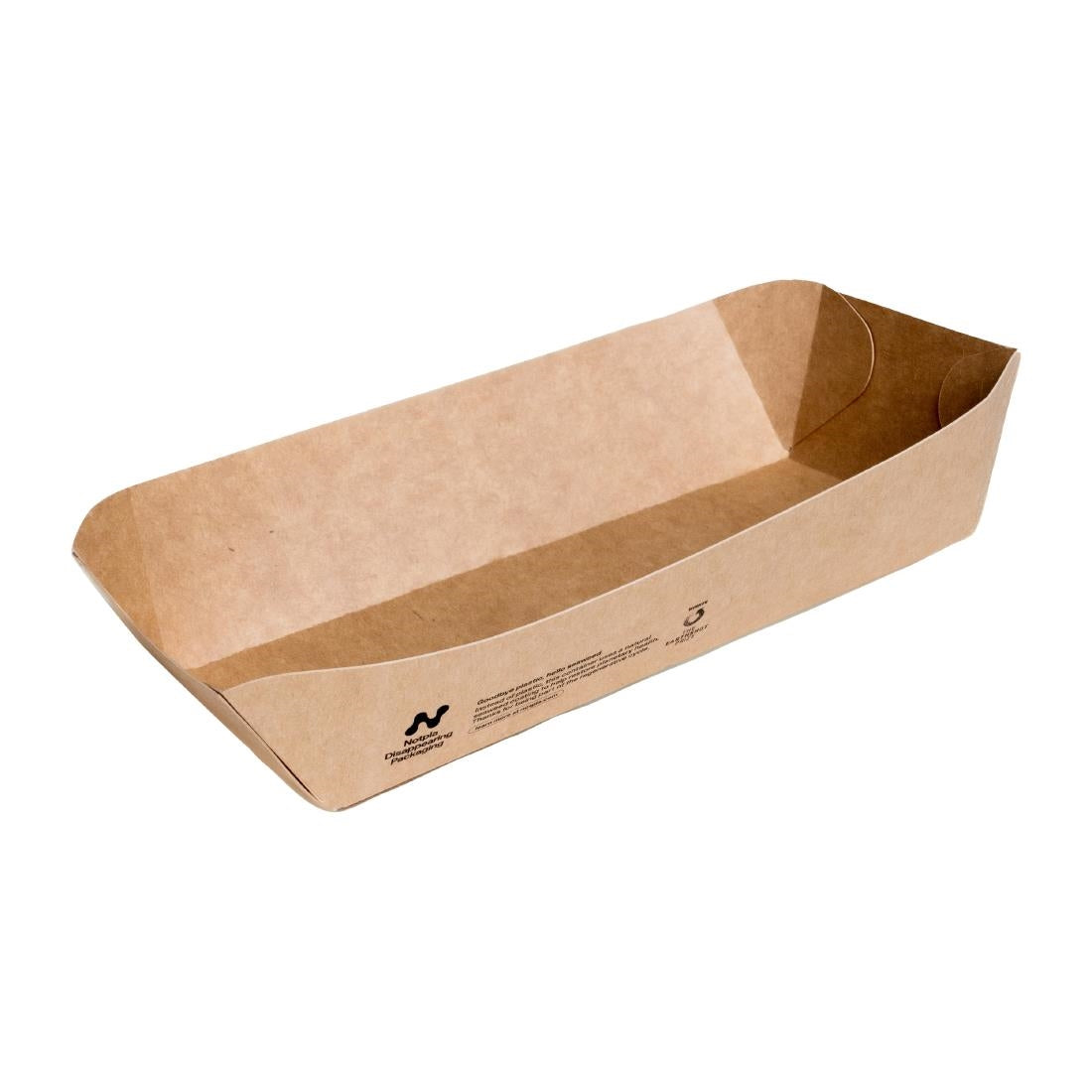 HW513 Notpla Deep Trays - Kraft (Pack of 340)