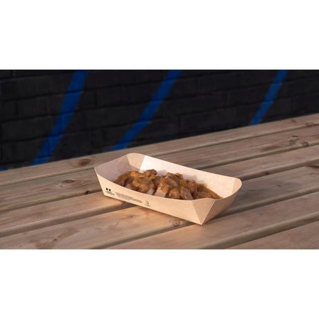 HW513 Notpla Deep Trays - Kraft (Pack of 340)