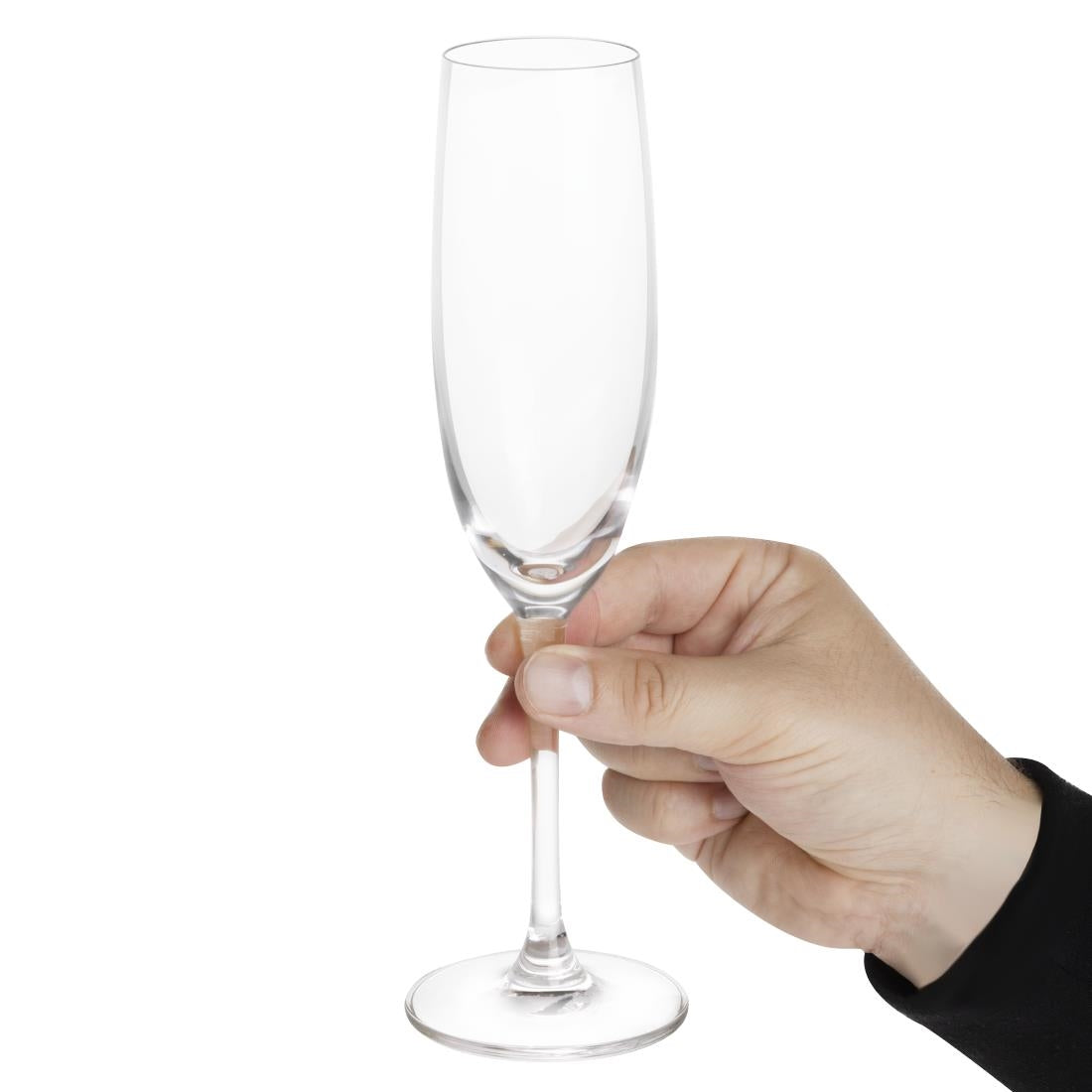 HW653 - Olympia Novello Crystal Champagne Flutes 180ml (6 pack)