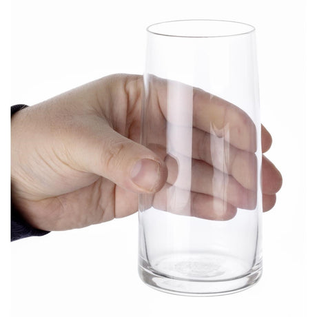 HW660 - Olympia Arno Hi-Ball Crystal Tumblers 285ml/9.6oz (Pack of 6)