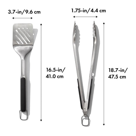 HW663 Oxo GG Grilling Tong and Turner SetÂ 