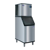 HW740 Manitowoc Ice Indigo NXT iT0320 Series 145kg Half Dice Ice Machine with Storage Bin D420 - JD Catering Equipments Ltd