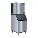 HW750 Manitowoc Ice Indigo NXT iT1200 Series 544kg Half Dice Ice Machine with Storage Bin D570 - JD Catering Equipments Ltd