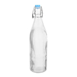 HW793 Olympia Ridged Swing Top Water Bottles 1Ltr (Pack of 6)