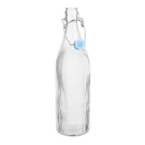 HW793 Olympia Ridged Swing Top Water Bottles 1Ltr (Pack of 6)