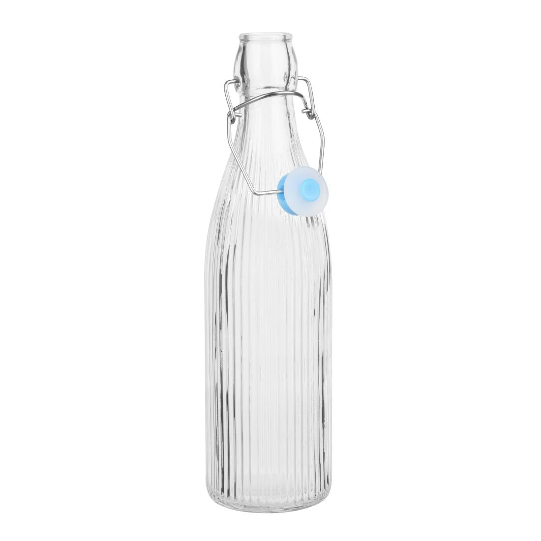 HW794 Olympia Ridged Swing Top Water Bottles 500ml (Pack of 6)