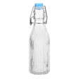 HW795 Olympia Ridged Swing Top Water Bottles 200ml (Pack of 6)