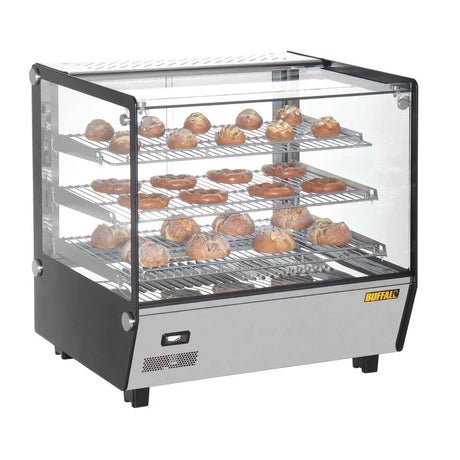 HW923 Buffalo Square Countertop Heated Display Merchandiser 120Ltr
