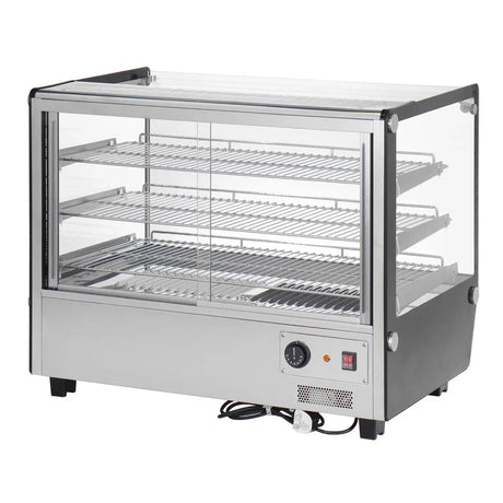 HW924 Buffalo Square Countertop Heated Display Merchandiser 160Ltr