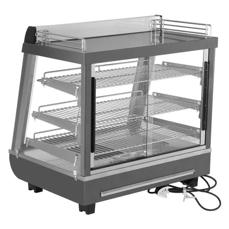 HW927 Buffalo Front and Rear Door Heated Merchandiser 96Ltr