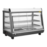 HW928 Buffalo Front and Rear Door Heated Merchandiser 136Ltr