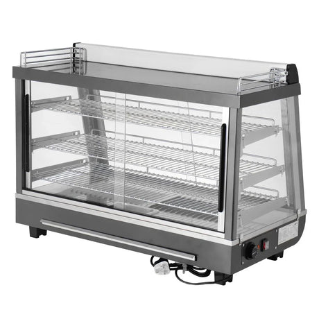 HW928 Buffalo Front and Rear Door Heated Merchandiser 136Ltr