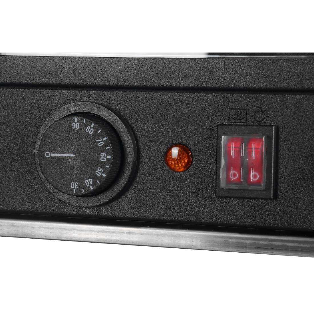 HW929 Nisbets Essentials Heated Food Display Merchandiser 82Ltr